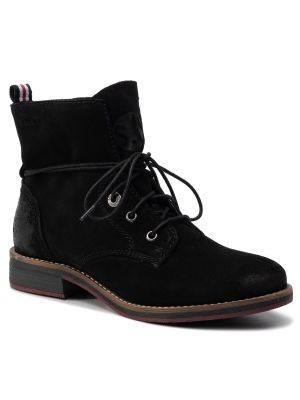 Členkové topánky S.oliver čierna