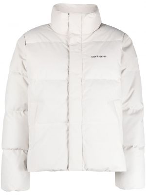 Pernata jakna s printom Carhartt Wip bijela