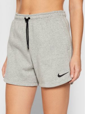 Relaxed спортни шорти Nike сиво