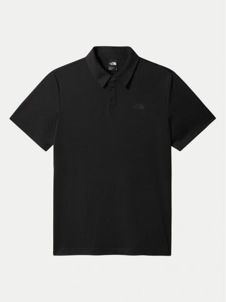 Polo marškinėliai The North Face juoda