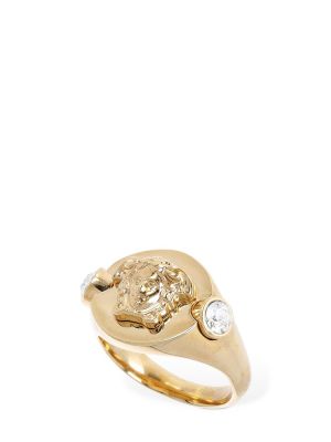 Krištáľový prsteň Versace zlatá