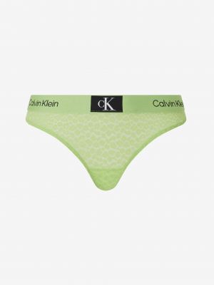 Stringai Calvin Klein Underwear žalia