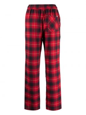 Pyjama en flanelle Tekla rouge