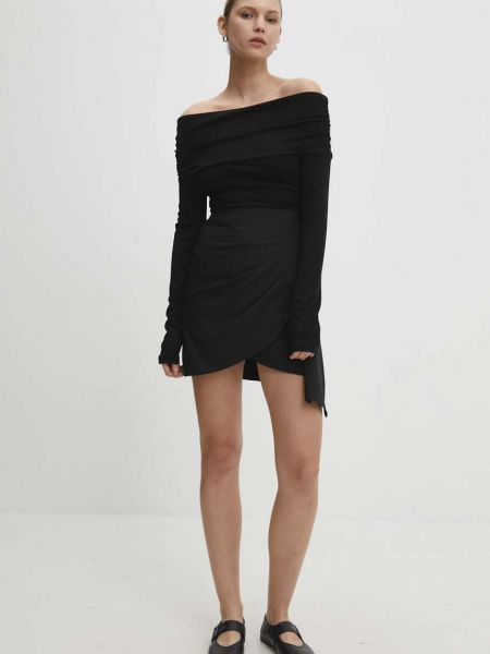 Mini suknja Answear Lab crna