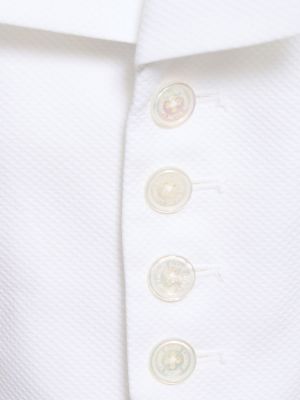 Памучен елек Ralph Lauren Collection бяло