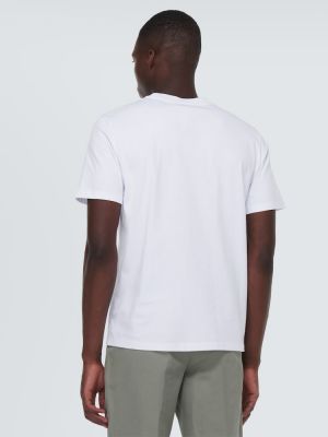 Памучна тениска Tod's бяло