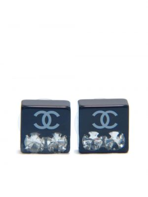 Auskarai su kristalais Chanel Pre-owned