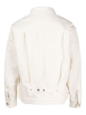 Jeansjacke mit taschen Engineered Garments weiß