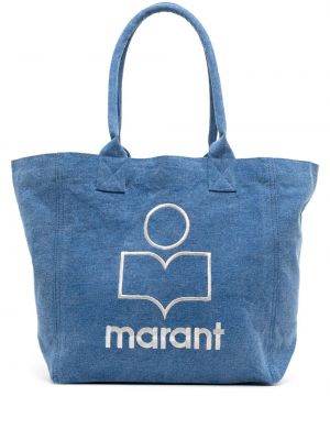 Τσάντα shopper με κέντημα Isabel Marant