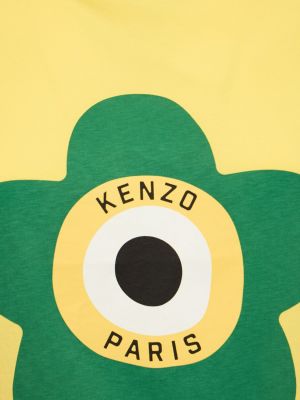 Pamut póló Kenzo Paris fehér