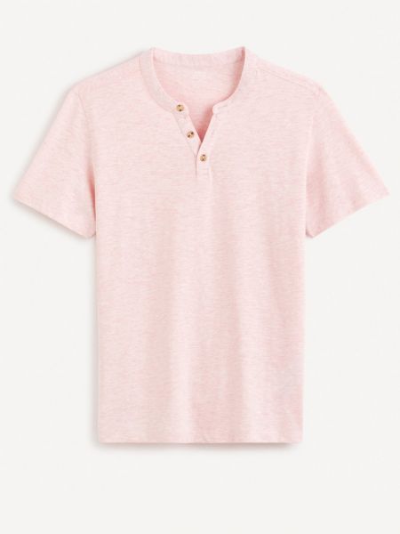 Koszulka Celio różowa