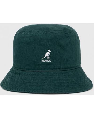 Bavlněný čepice Kangol zelený