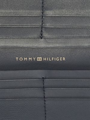 Коричневый кожаный кошелек Tommy Hilfiger