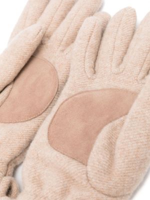 Rękawiczki skórzane Giorgio Armani