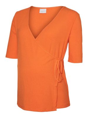 Marškinėliai Mama.licious oranžinė