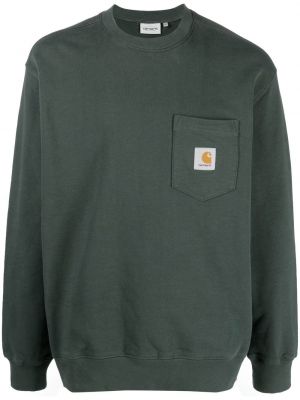 Rund hals sweatshirt Carhartt Wip grønn