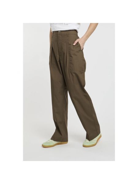Pantalones de algodón Department Five verde