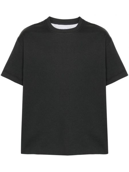 T-shirt en coton Bottega Veneta gris