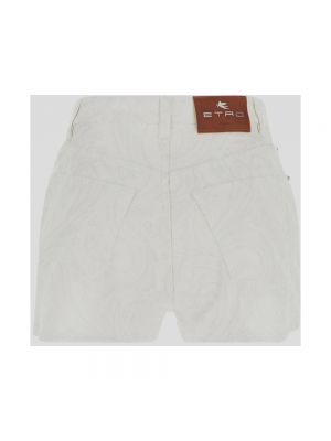 Pantalones cortos Etro blanco