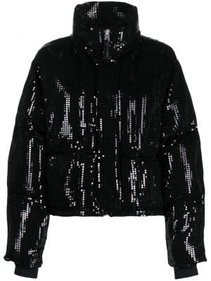Smučarska jakna z zadrgo Shoreditch Ski Club črna