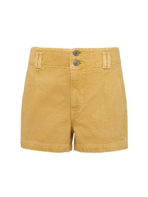 Shorts en jean Marant étoile jaune