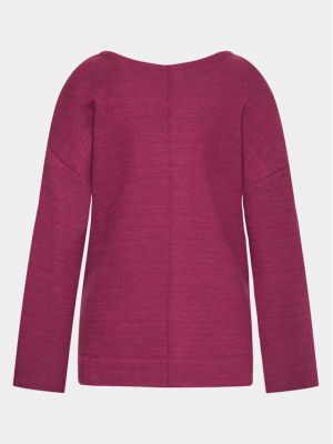 Laza szabású pulóver Chantelle lila