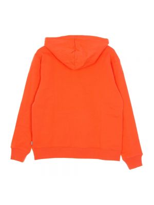 Bluza z kapturem Vans pomarańczowa