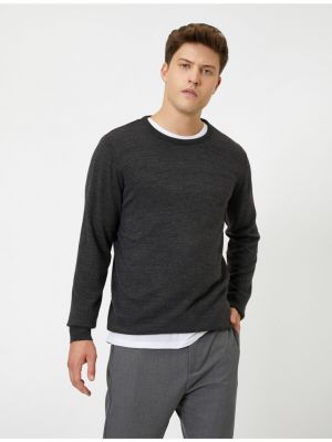 Пуловер Koton сиво