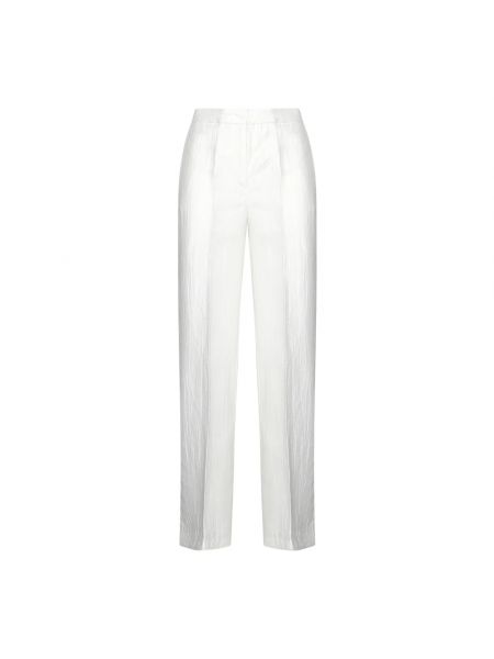 Szerokie spodnie Kaos białe