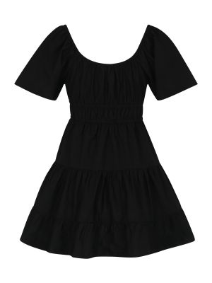 Bavlnené košeľové šaty Cotton On Petite čierna