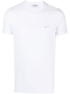 T-krekls ar apdruku Dondup balts