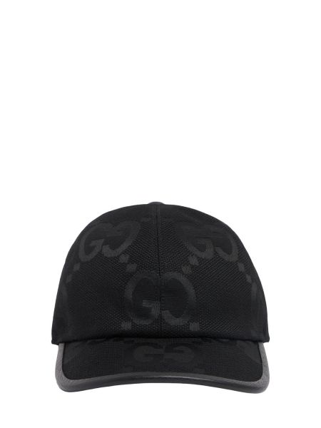 Cap i jacquard stof Gucci sort