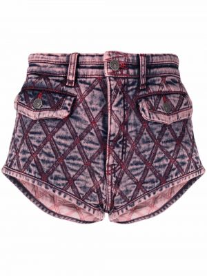 Jeans-shorts med lommer Diesel rosa