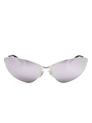Okulary przeciwsłoneczne Balenciaga Eyewear srebrne