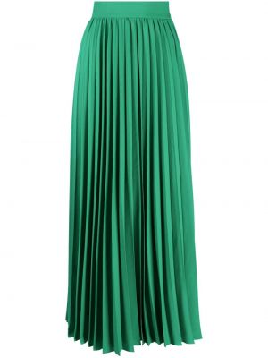 Plisované midi sukně P.a.r.o.s.h. zelené