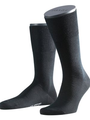 Jednofarebné bavlnené vlnené ponožky Falke