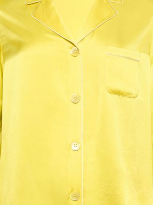 Šilkinė marškiniai Eres geltona
