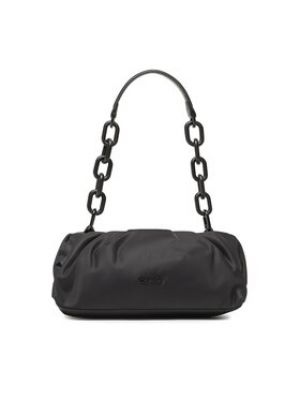 Nylónová listová kabelka Calvin Klein čierna