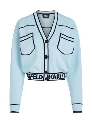 Karl Lagerfeld Kardigán ' Short Logo '   /  - Modrá