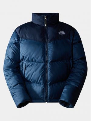 Πουπουλένιο μπουφάν The North Face μπλε