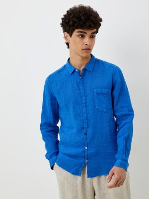 Рубашка Berna синяя