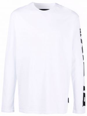 Långärmad t-shirt Philipp Plein vit