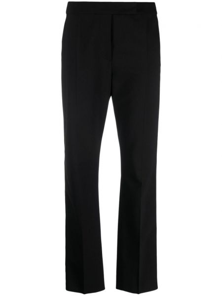 Černé rovné kalhoty Max Mara