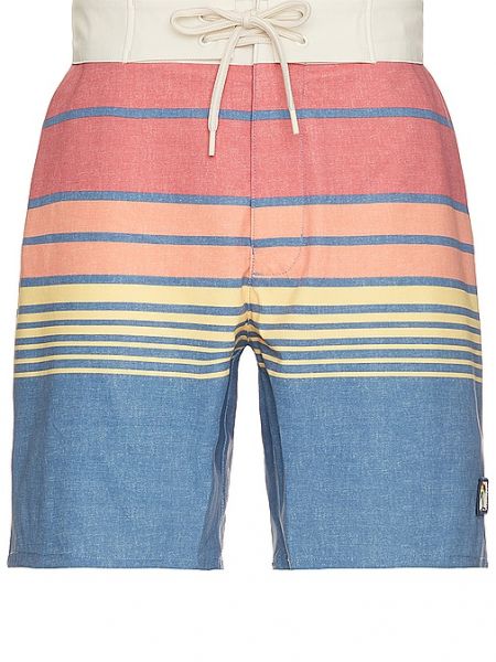 Pantalones cortos a rayas Marine Layer azul