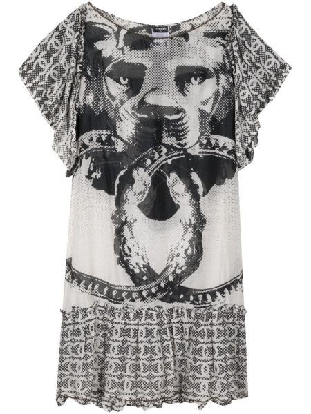 Kleid mit print Chanel Pre-owned
