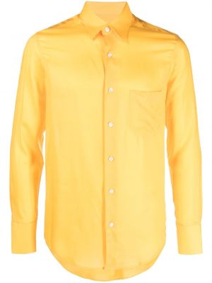 Koszula z kieszeniami Ernest W. Baker żółta