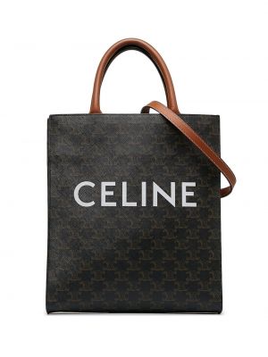 Τσάντα shopper Céline Pre-owned καφέ