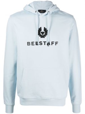 Hoodie Belstaff blå