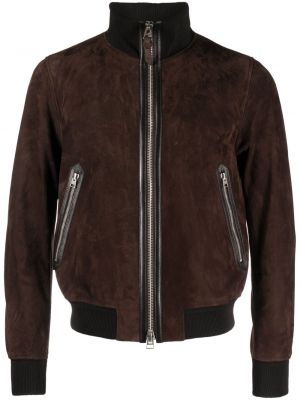 Blouson bomber Tom Ford marron