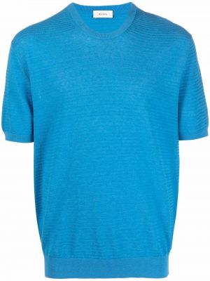 T-shirt Zegna blå